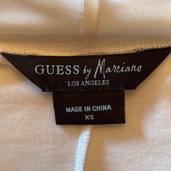 Sheer open front Marciano bodysuit. - Picture 3 of 6